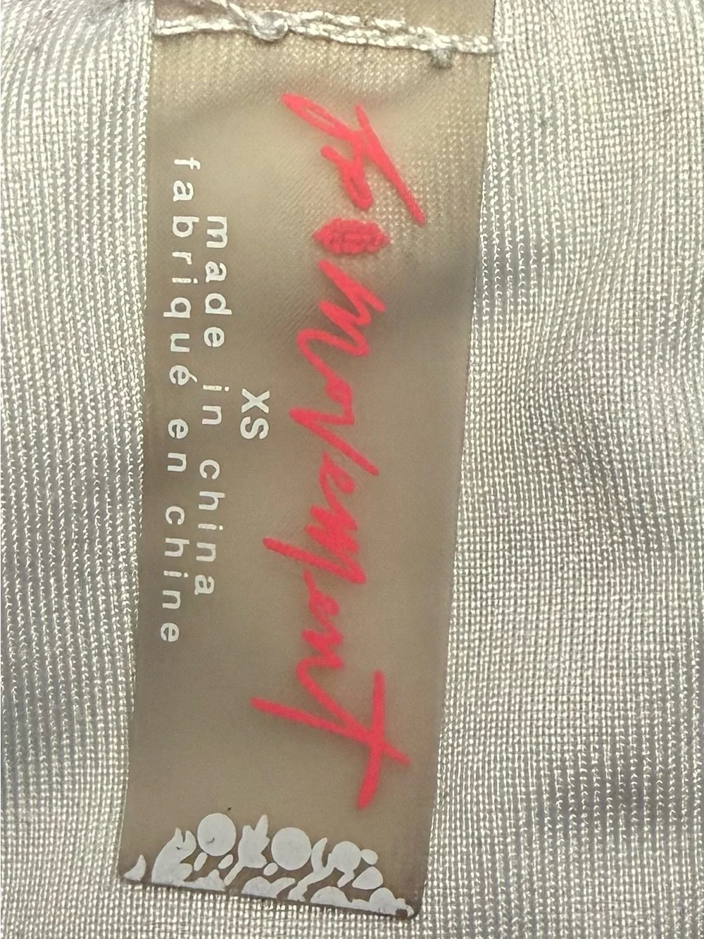 Free People Athletic Shorts with Pink and Magenta Panels